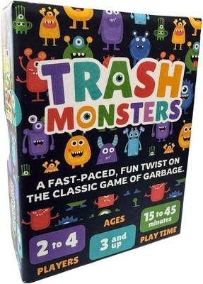 Trash Monsters - Card Game, Easy Number Sequencing Game with Fun Monsters | A...