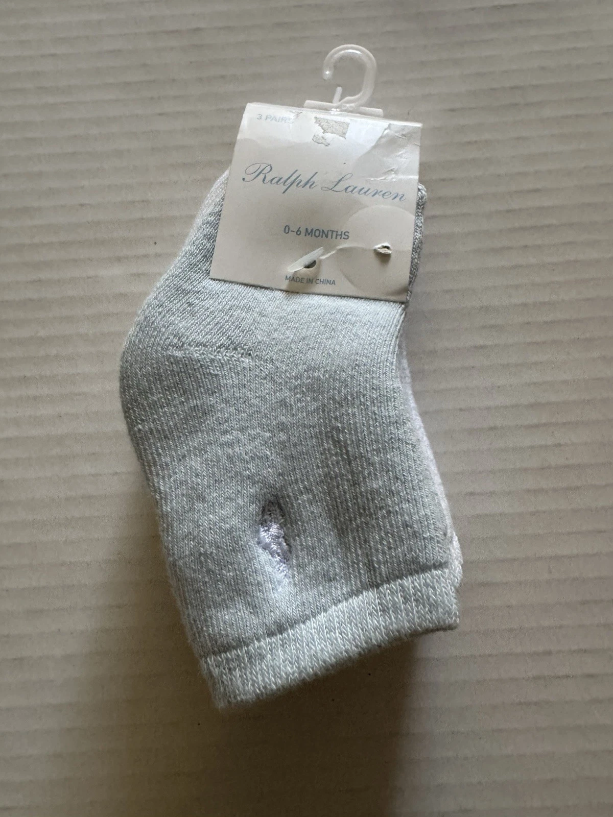 Ralph Lauren Baby Boy Socks Size 0-6 Months
Opens in a new window or tab