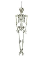 INNA-Glas Deko Halloween Skelett Lambert, HäNgend, 150Cm