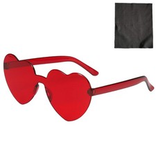 Heart Sunglasses 1 Pairs Heart Shaped Sunglasses Womens Heart Glasses Rave