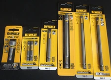 DEWALT NUT DRIVING BITS & SCREWDRIVING POWER BIT ACCESSORIES SET - 6 PC