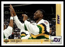 1991-92 Upper Deck Thurl Bailey Utah Jazz #139