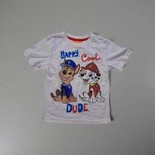 Boys T Shirt Short Sleeve Shirt Size 5 Paw Patrol