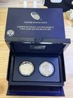 2012 US Mint American Eagle San Francisco 2 Coin Silver Proof Set With Box + COA
