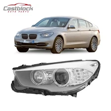 FOR 2010-2017 BMW 5 Series GT F07 550i 535i HEADLIGHT XENON LH DRIVER AFS