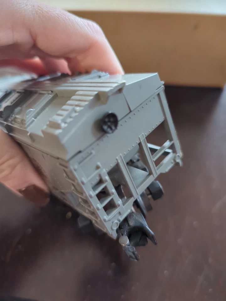 American Flyer S Gauge #924 CRP Jersey Central Lines Cement Hopper Car Orig Box - Image 3 of 4