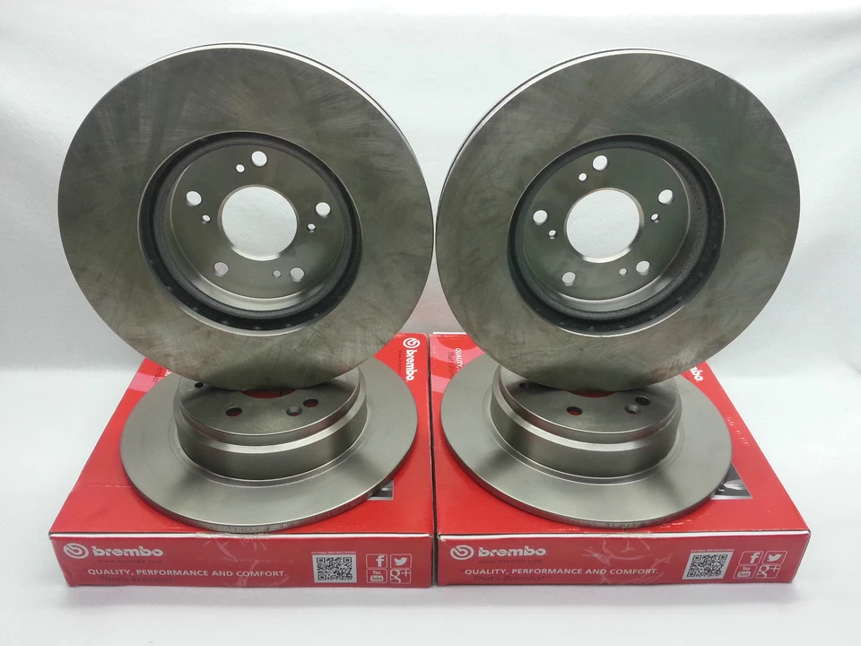 Juego de pastillas de freno de cerámica rotores de disco delanteros y traseros Brembo PARA Lexus GS IS300 SC430 Foto 3 de 4