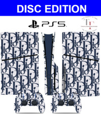 PS5 Themed Decal Sticker Skin for PS5 Slim DISC EDITION Wrap Vinyl  Controller