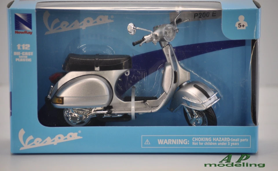 modellino vespa p 200 e modellini vespe piaggio vespone G da collezione newray - Immagine 2 di 4
