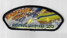 2013 National Jamboree JSP Knox Trail Council BLACK Border