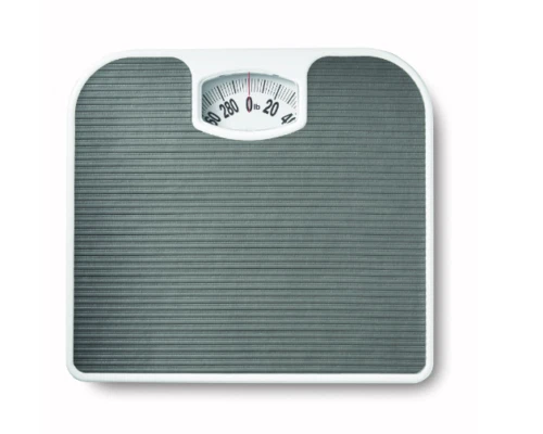 Analog Bathroom Scale, Dial Body Scale Maximum Weight Capacity 300 lbs  WHITE NEW