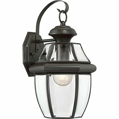 Quoizel NY8316Z Newbury Light Outdoor Wall Lantern, Medici Bronze - Picture 1 of 7