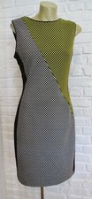 Badgley Mishka Tricolor Polka Dot Dress Slim Silhouette S / M  Whimsy Sale!
