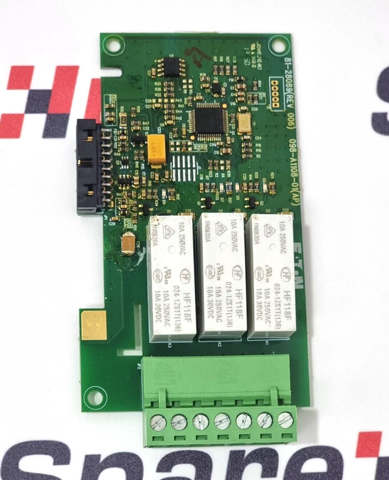 EATON POWERXL DXG-EXT-3RO Relay Output Card 744-A2614-00P - Image 2 of 4