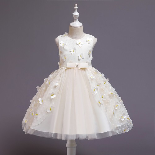 Flower Girls Kids Princess Dress Christmas Party Bridesmaid Wedding Tutu Gown - Picture 40 of 173