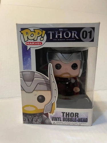 Funko Pop Marvel Thor The Mighty Avenger 01  THOR VINLE BOBBLE HEAD