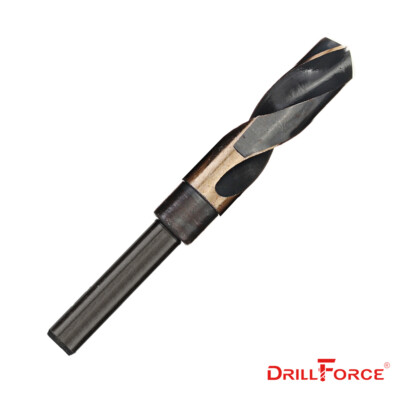 Drillforce 1 In. S&D Silver Deming HSS Cobalt M35 1/2" Reduced Shank - Foto 4