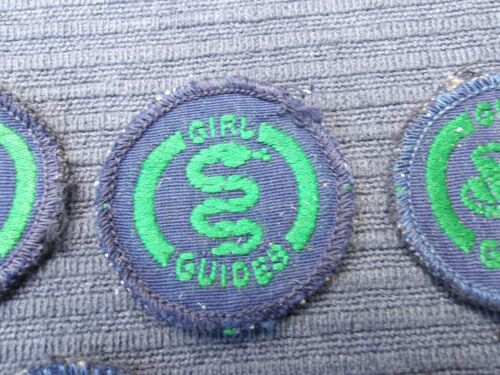 Lot of 13 Vintage 1960s Girl Guide Cloth Badges - Picture 7 of 23