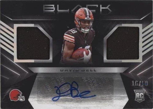2022 Panini Black David Bell #RSM-DBE