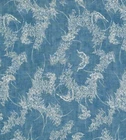 ROBERT KIME CURTAIN FABRIC "CHOU BLUE" 4 METRES -  100% Linen