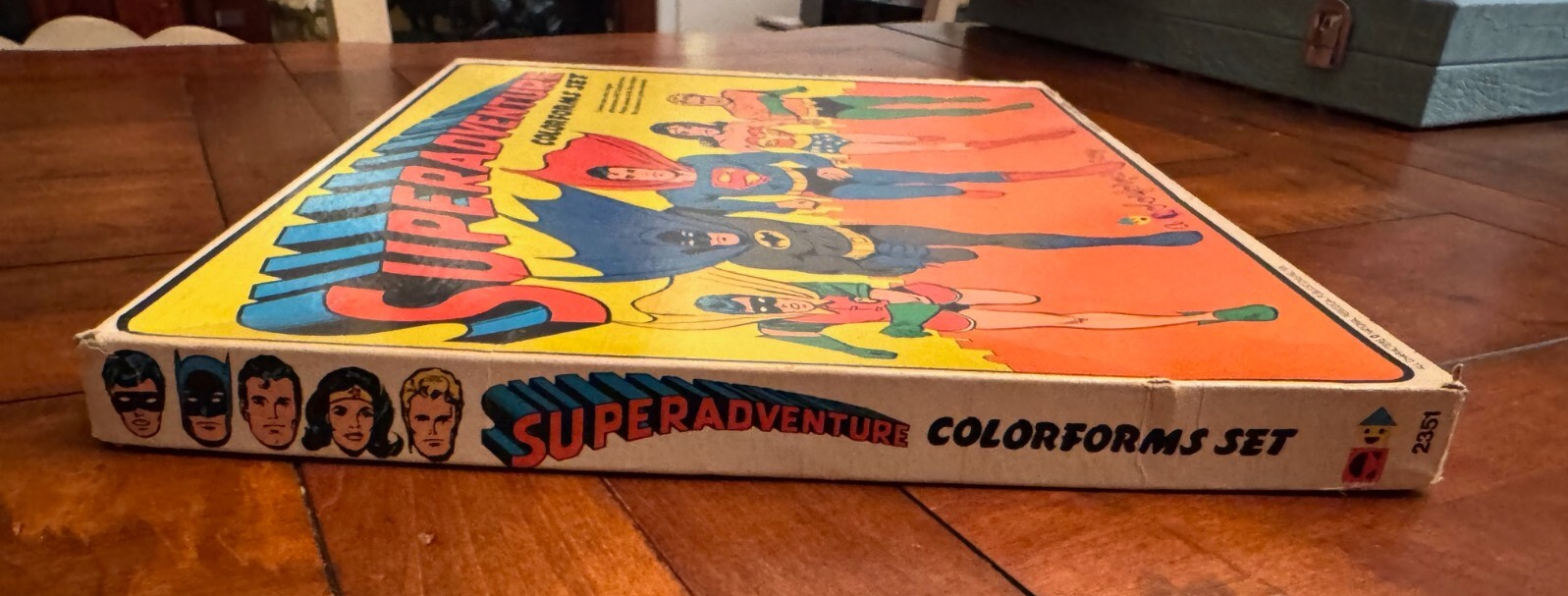 SUPERADVENTURE COLORFORMS SET WITH SUPER FRIENDS, 1974 COMPLETE WITH OG ...