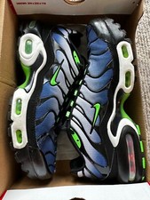 nike air max plus blue/green