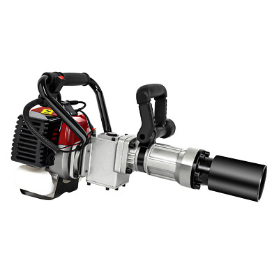 Gas Powered T-Post Driver 2 Stroke Pole Pounder Pile Driver Hammer Portable