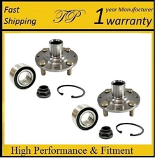 Front Wheel Hub And Bearing Kit for HONDA CIVIC W/o ABS (Non EX) 1992-2000 PAIR