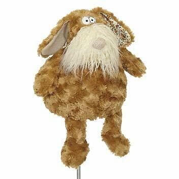 Creative Covers Poochie Dog Golf Club Plush Head Cover For Drivers And Woods - Afbeelding 1 van 2