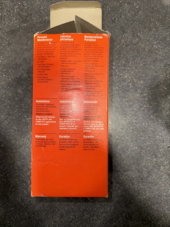 Fram Extra Guard CH2930 Engine Oil Filter with free shipping USA - Image 3 of 4