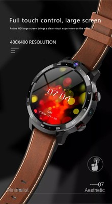 Lemfo lem12 PRO IP67 Impermeabile 500W +800W Doppia Fotocamera 4G Smart  Watch | eBay