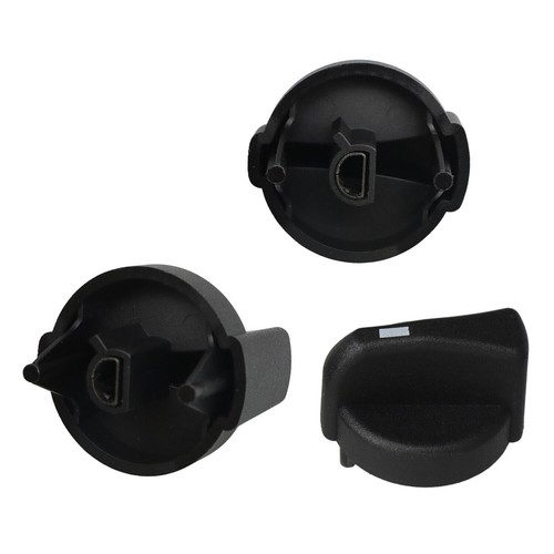 3Pcs AC Heater Control Knobs Replacement Kit For Peterbilt Models 1987-2011 - Picture 3 of 7
