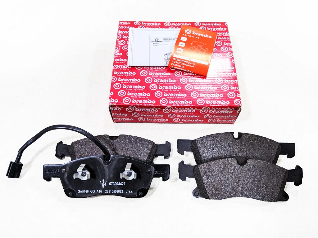 Maserati Levante Front Brake Pad Set Brembo 673004427 awitalian 