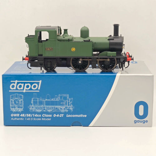 Dapol 7S-006-002O Gauge 48xx Class GWR Shirtbutton Green 4871 21DCC - Locomotive - Picture 1 of 13