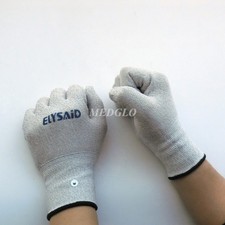 2 pairs Brand New Conductive Massage Electrode Elysaid Gloves For TENS Machine