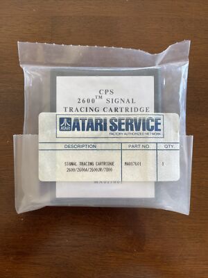 Atari CPS 2600 signal tracing cartridge MA017601 - New/sealed