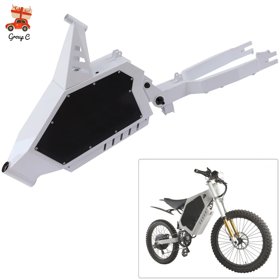 Bicicleta Eléctrica Fit Stealth Bomber Ajustable Marco de Bicicleta Eléctrica Marco de Bicicleta Desertador Foto 3 de 4