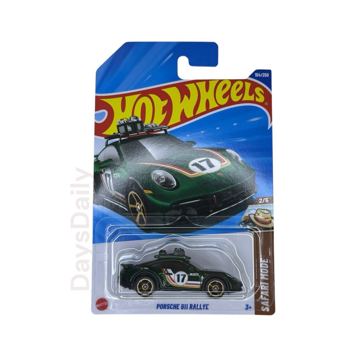 Hot Wheels Porsche 911 Rallye Case G 2025 Series HW Safari