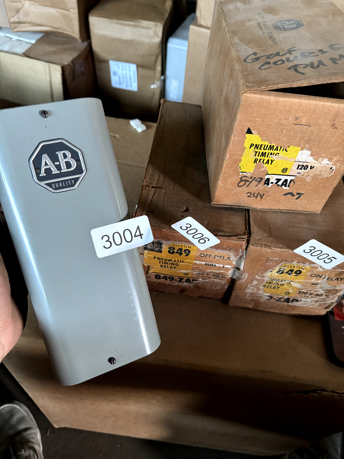 Allen-Bradley 849ZAD32 Pneumatic Timing Relay Nema 1
