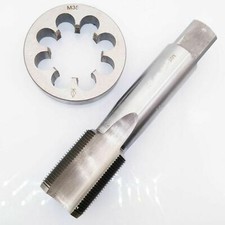 1pcs HSS Machine M35 x 1mm Plug Tap and 1pcs M35 x 1mm Die Threading Tool