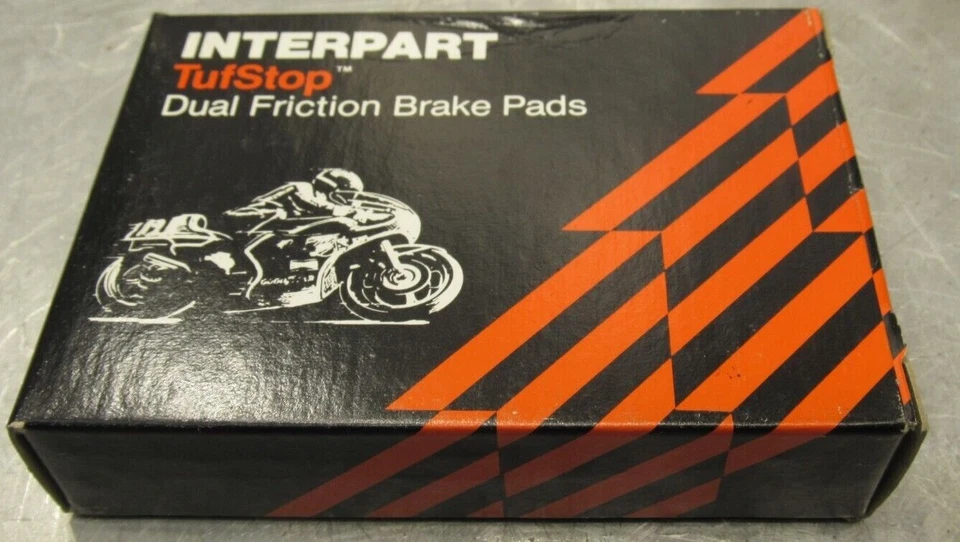TRIUMPH T140 T150 T160 1973-83 Disc Brake Pads Interpart TUFSTOP Dual Friction - Изображение 2 из 4