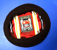 Vintage BASQUE French BERET 100 Wool MADE in FRANCE BROWN Size 6-3/4 UNISEX