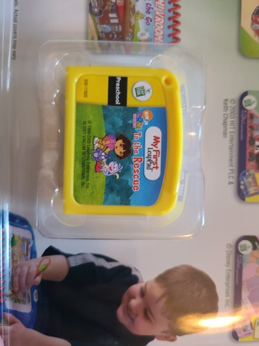 Leap Frog My First LeapPad Dora The Explorer To The Rescue Book & Cartridge - Picture 14 of 20