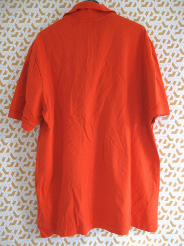 Polo Lacoste Orange Devanlay Manche Courte Coton Jersey Homme - 8 - Picture 2 of 6