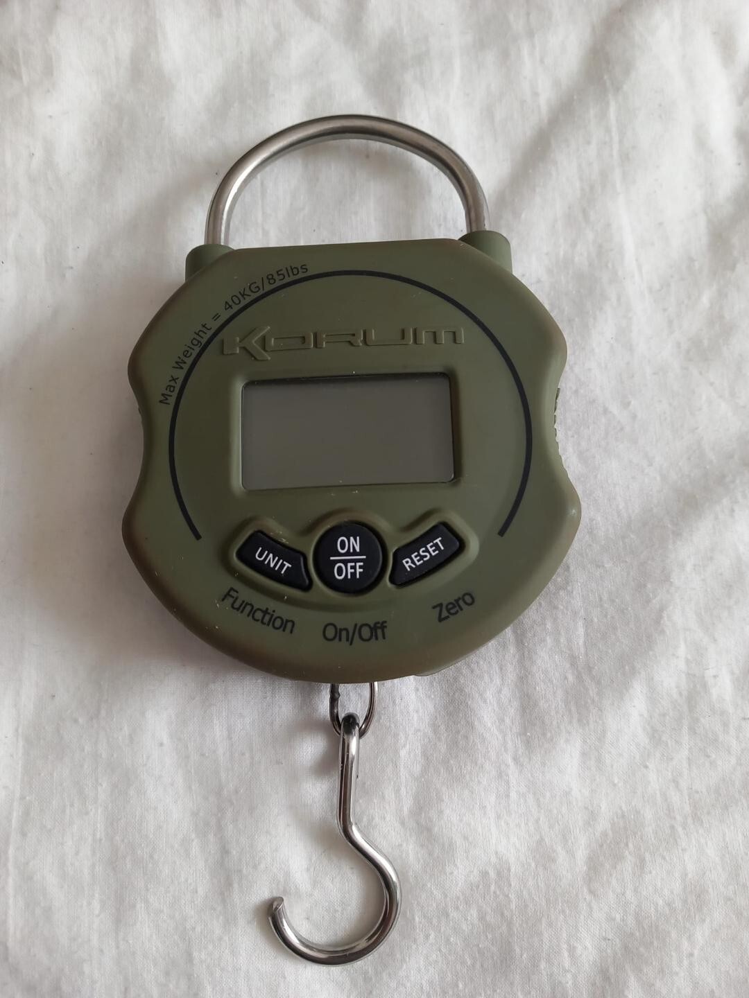 Korum Digital Fishing Scales Green eBay