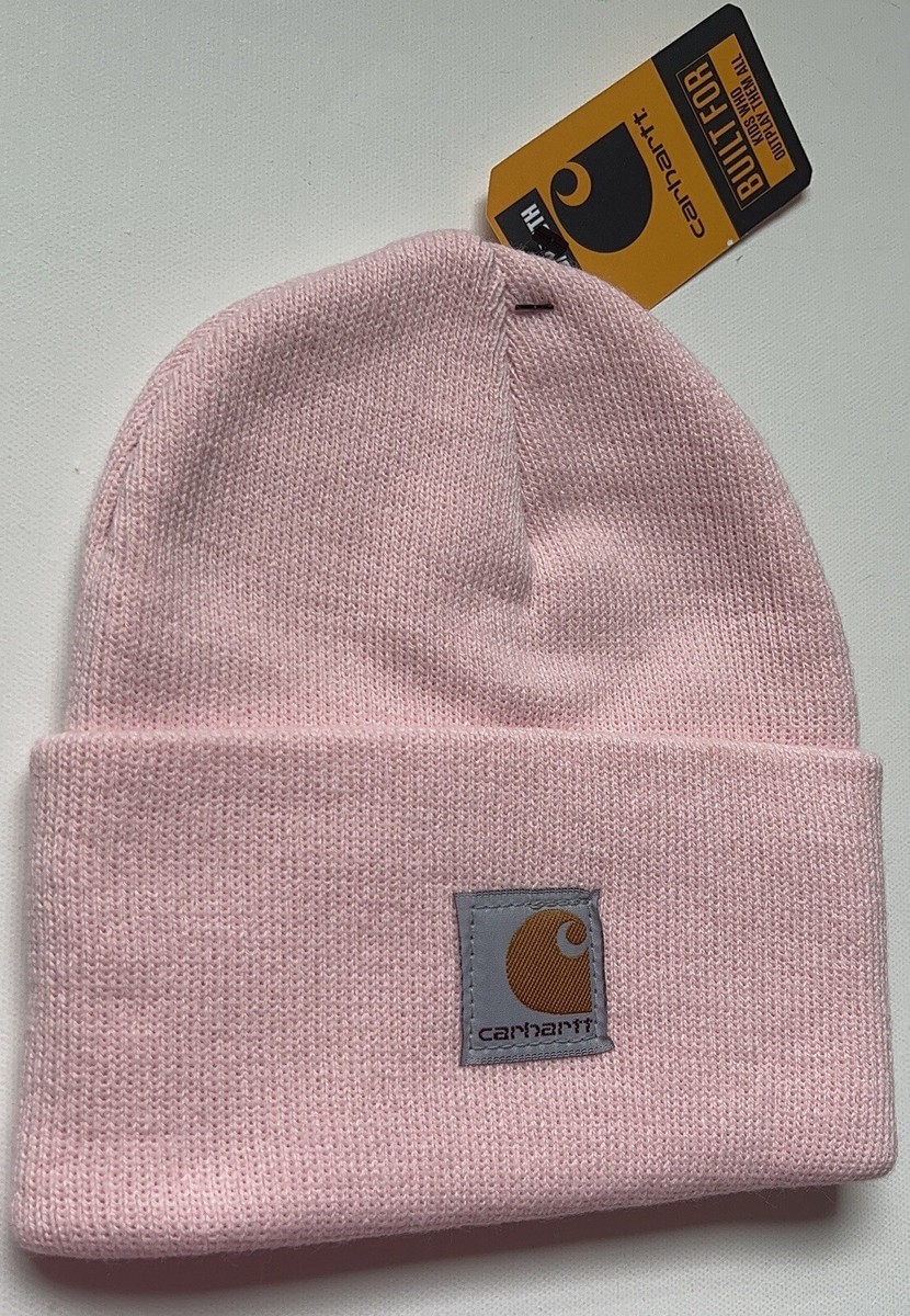 hot pink beanie carhartt