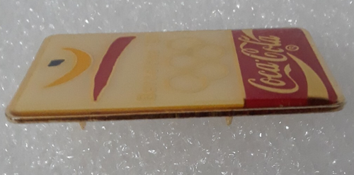 1992 Coca Cola Barcelona 92 Olympics Pin 1" X 1 1/2" - Picture 3 of 14