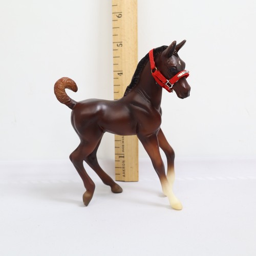 Breyer Reeves Standing Foal Lot of 9 Foals Used Brown Tan Vintage Custom Reins - Picture 15 of 20