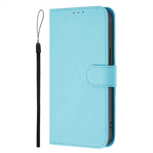 Für Samsung A73 A06 A16 A72 einfarbige PU Leder Brieftasche Hülle Handy Hülle - Picture 27 of 30