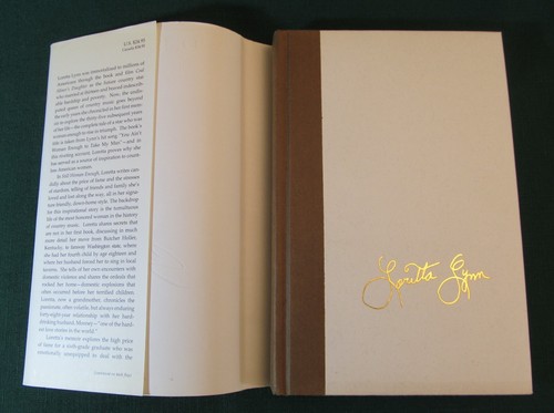 Loretta Lynn Signed Still Woman Enough: A Memoir Book HC DJ 1st Edition - Picture 7 of 15